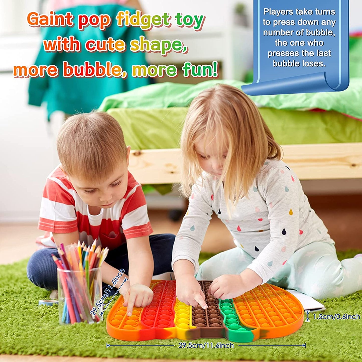 Pop Jumbo Push Bubble Fidget Toys