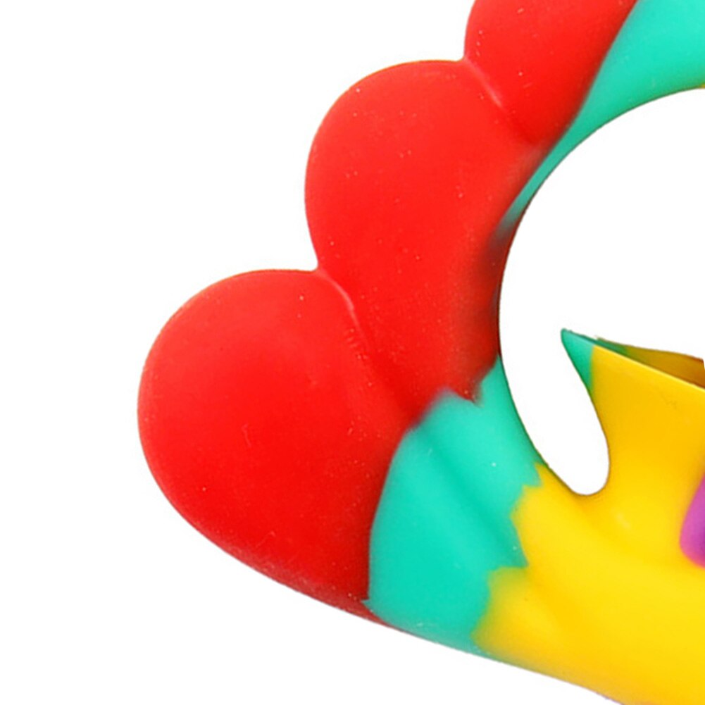 Silicone Rainbow Hand Snapper Toys