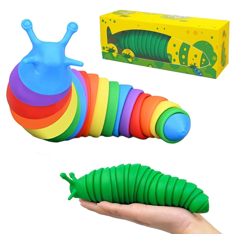 Fidget Slug Stress Relief Anti-Anxiety Sensory Toys